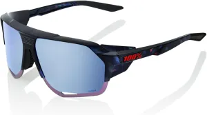 100% Norvik Winter Sport Performance Sunglasses (Black Holographic - HiPER Blue Multilayer Mirror Lens)