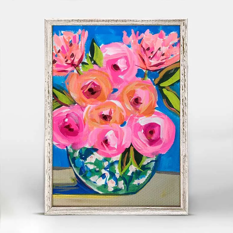 Always Pink Mini Framed Canvas