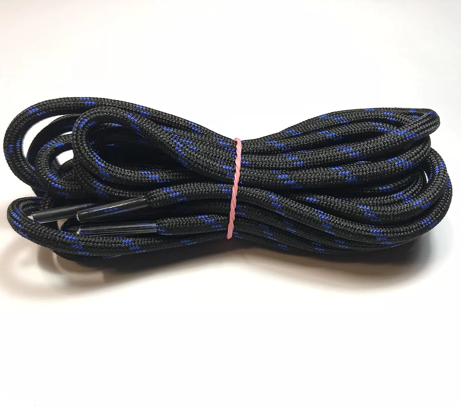 B&Q 3 Pairs Heavy Duty Round Boot Laces Shoelaces for Hiking Walking Construction Safety Work Boots Shoes