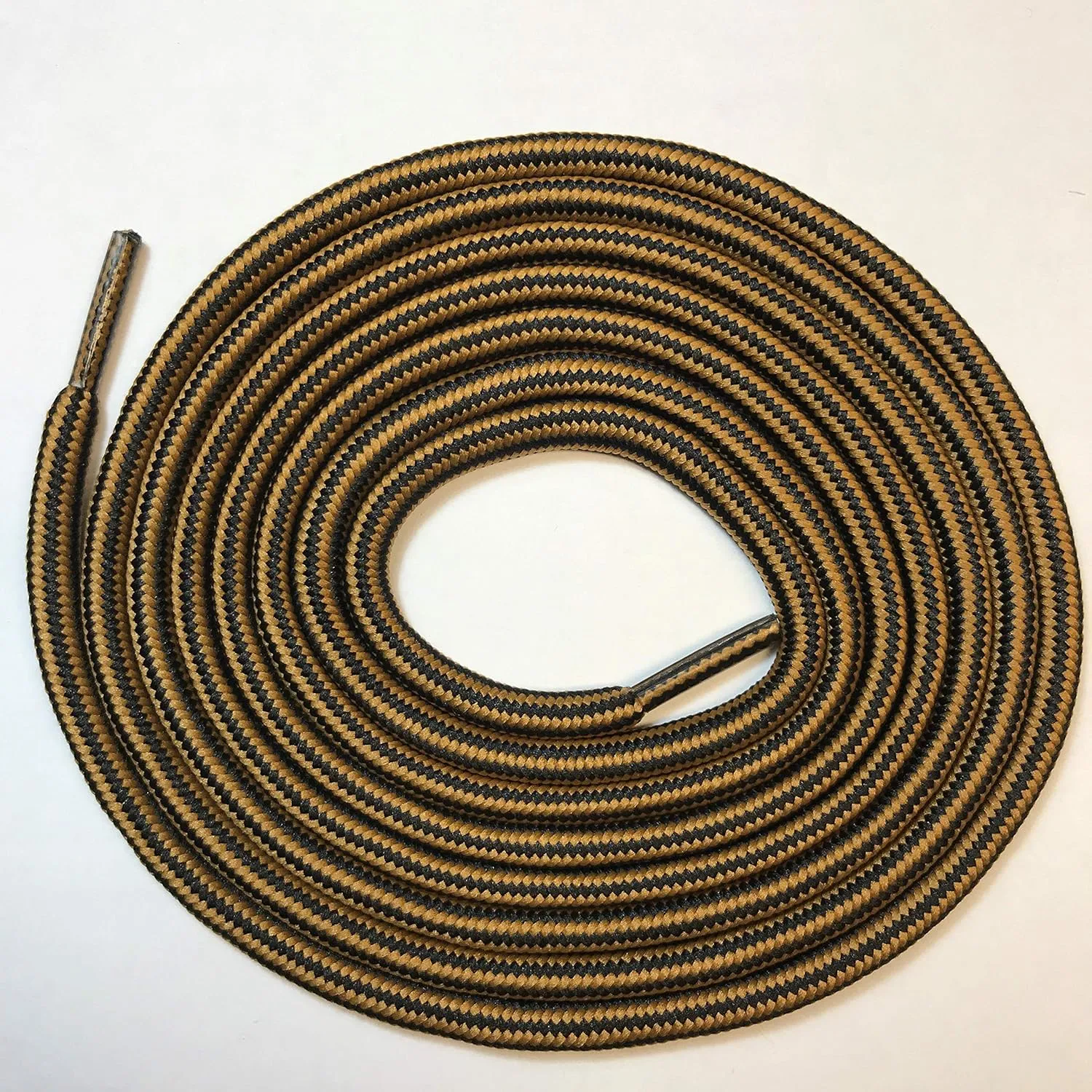B&Q 3 Pairs Heavy Duty Round Boot Laces Shoelaces for Hiking Walking Construction Safety Work Boots Shoes