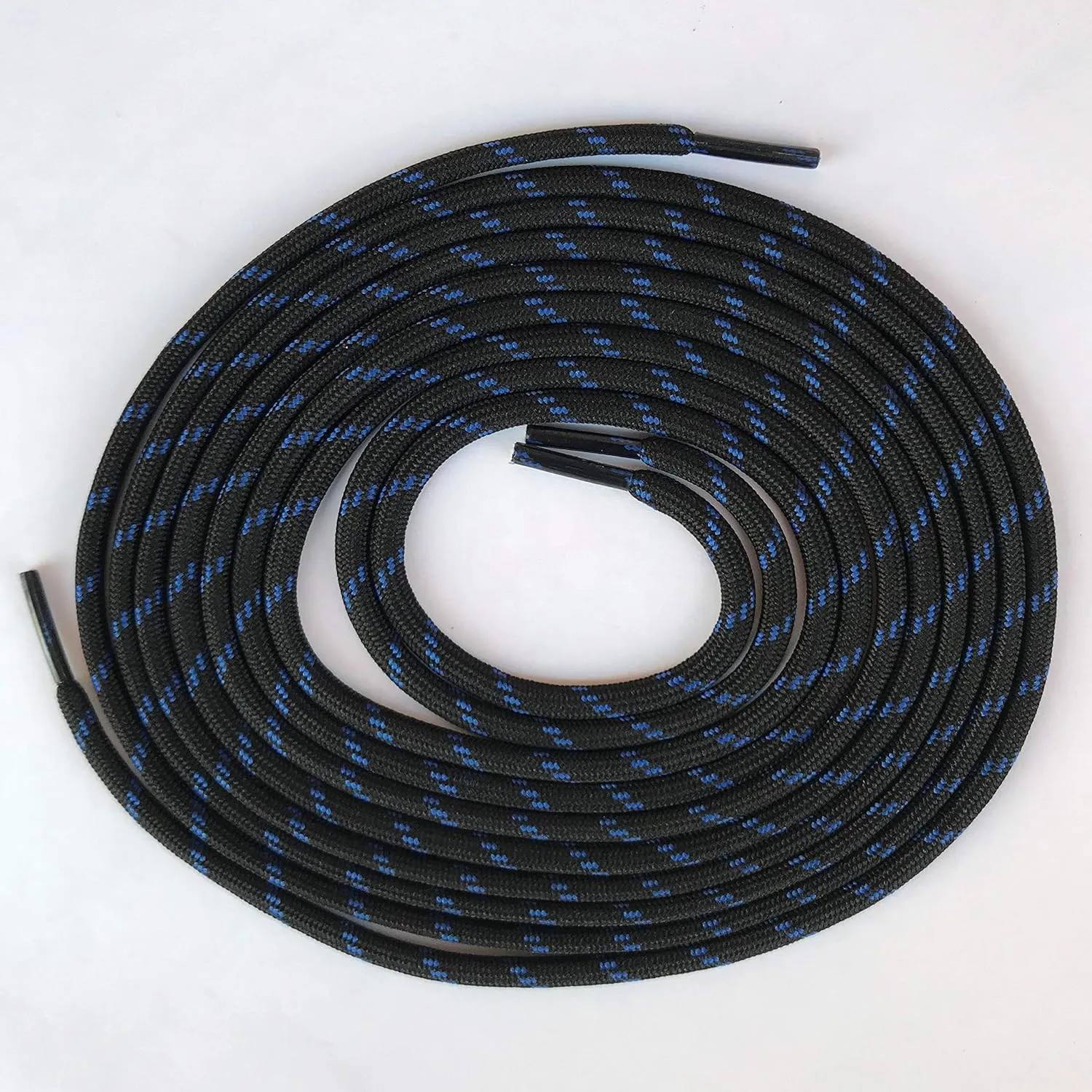 B&Q 3 Pairs Heavy Duty Round Boot Laces Shoelaces for Hiking Walking Construction Safety Work Boots Shoes