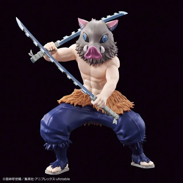 Bandai Demon Slayer Kimetsu Model: Inosuke Hashibira (Plastic Model Kit)