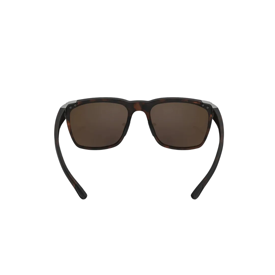 Bex Adams Unisex Tortoise Brown Brown Silver Sunglasses