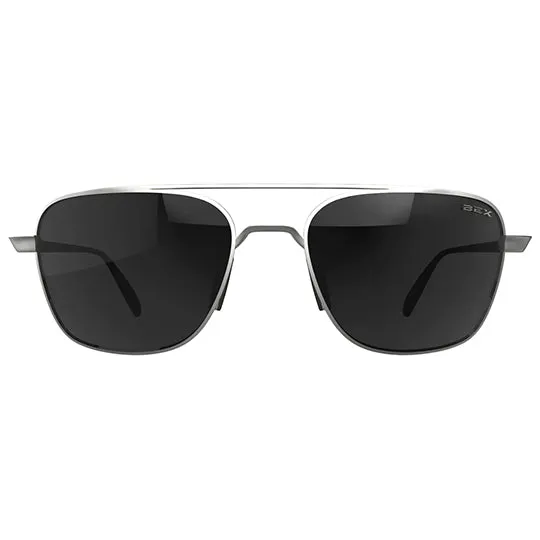 BEX Sunglasses Mach- Matte Silver/Grey