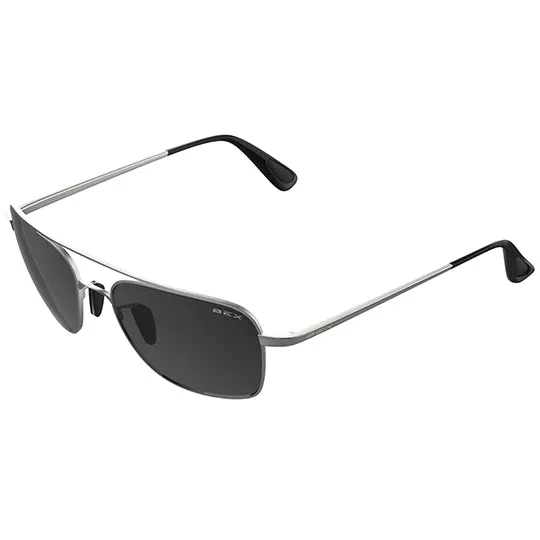 BEX Sunglasses Mach- Matte Silver/Grey