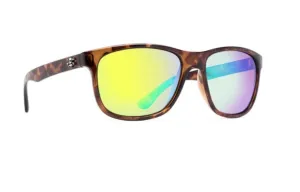 Calcutta Catalina Tortoiseshell Frames - Green Mirror Lens - Polarized Sunglasses