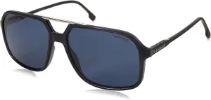 Carrera unisex adult Carrera 229/S Sunglasses, Blue/Blue, 59mm 16mm US