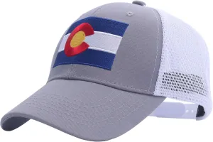 Colorado Hats for Men and Women Gray