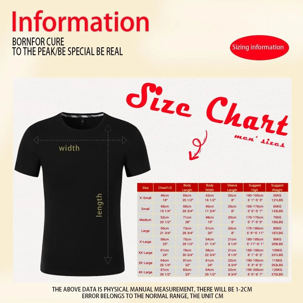 Custom T-Shirts for Men Women Design Your Own Shirt with Text Image Personalized Tee Printed Front/Back