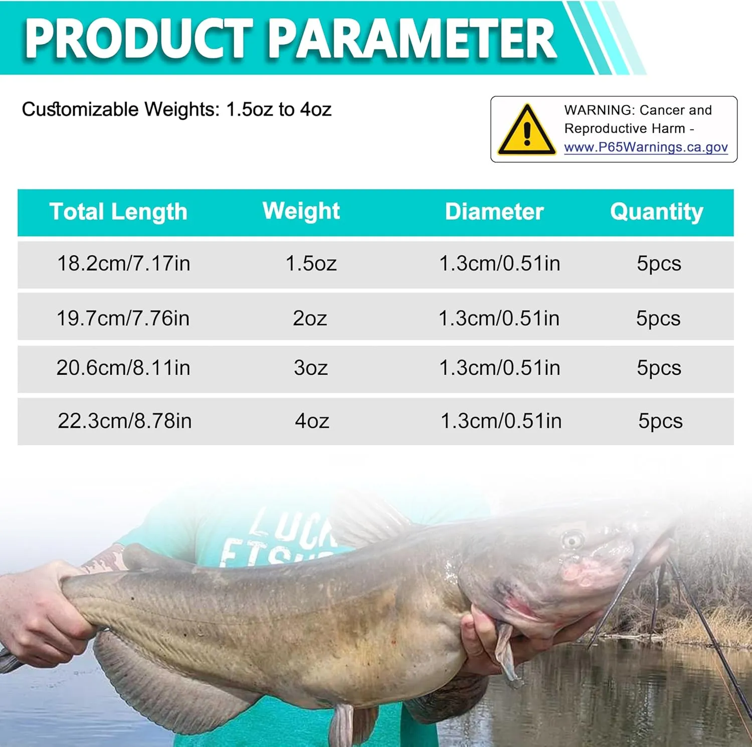 Dragging Weights for Catfishing Trolling, Drifting Dragging Sinkers No Snag Sinker for Bottom Bouncing Catfish Fishing Slip Stick Catfish Dragging Weights
