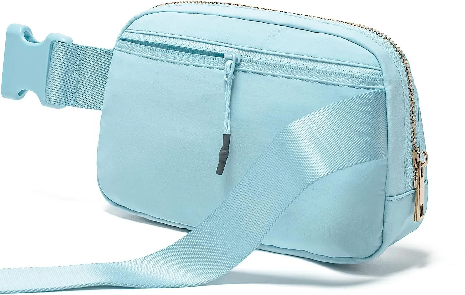Gitus Gifts for 7 8 9 10 11 Year Old Girls Belt Bag Fanny Pack Crossbody Bags with Initial Letter Patch Birthday Gifts for Daughter Sister Friends Teen girls (Icing Blue-E)