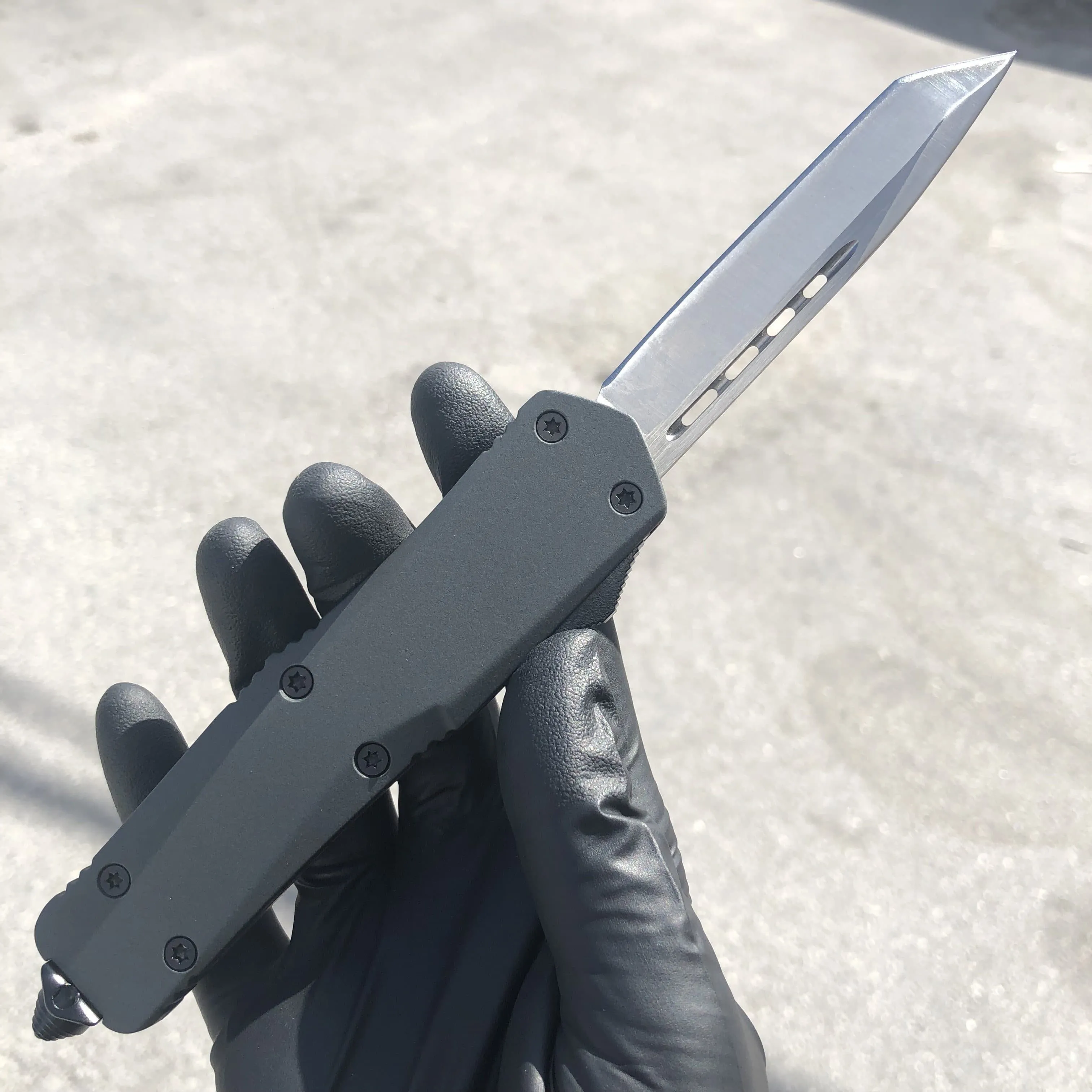 Grey Ghost OTF (Multiple Blade Styles Available)