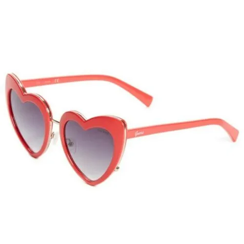 Guess Women's Red Heart Sunglasses