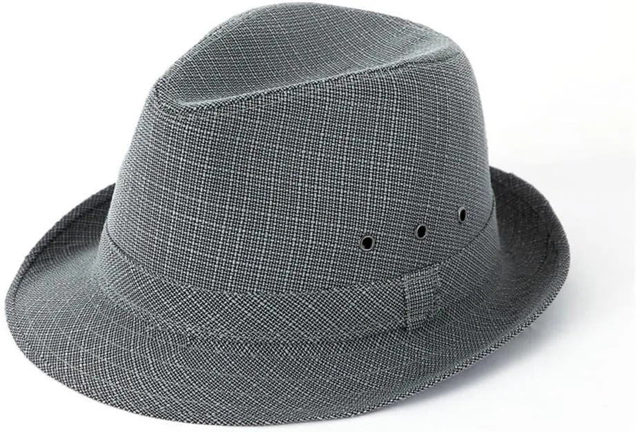 Jazz Cap Men's Hat Bowler Hat Jazz Hat Retro Jazz Cap Fedora Hat for Women and Men