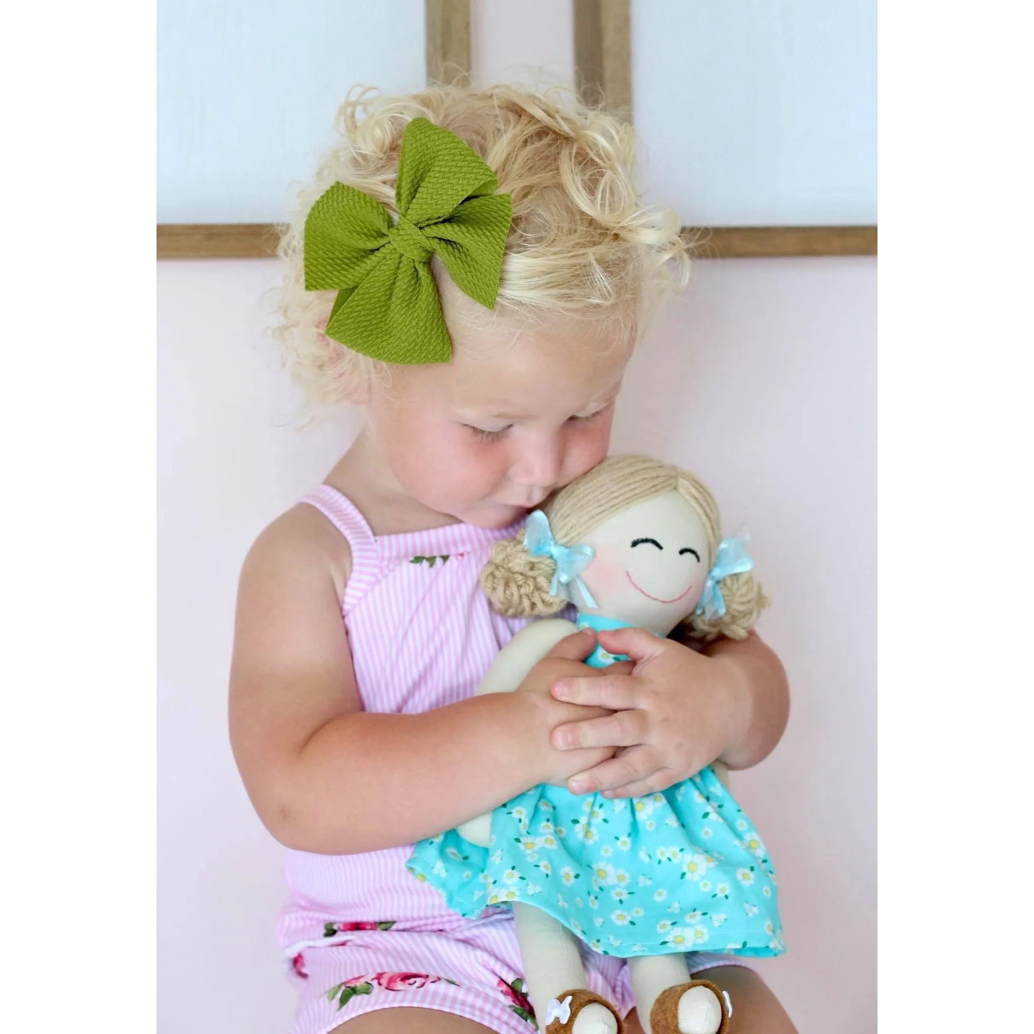 Little Lopers Butterfly Bow: Seafoam (All Styles)