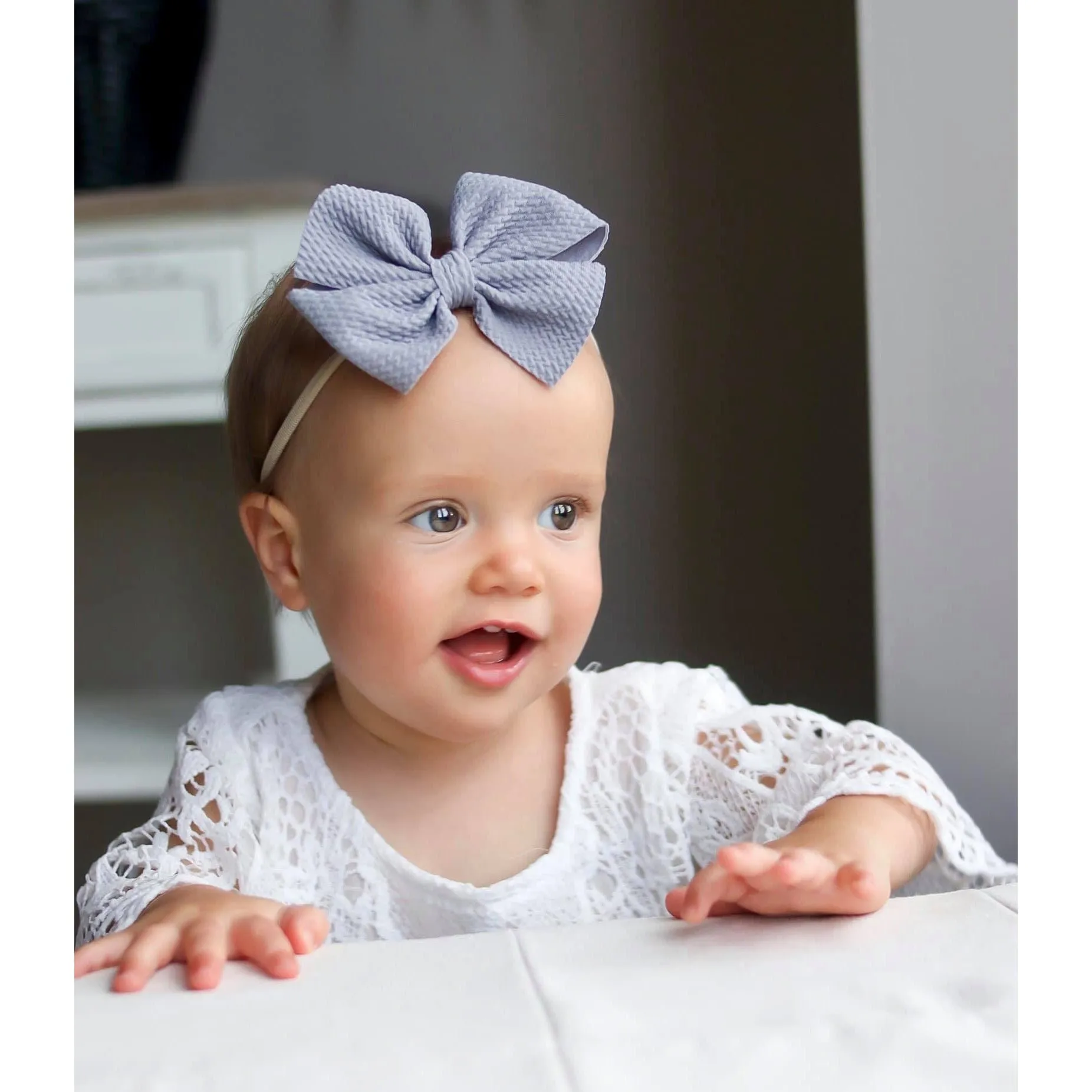 Little Lopers Butterfly Bow: Seafoam (All Styles)