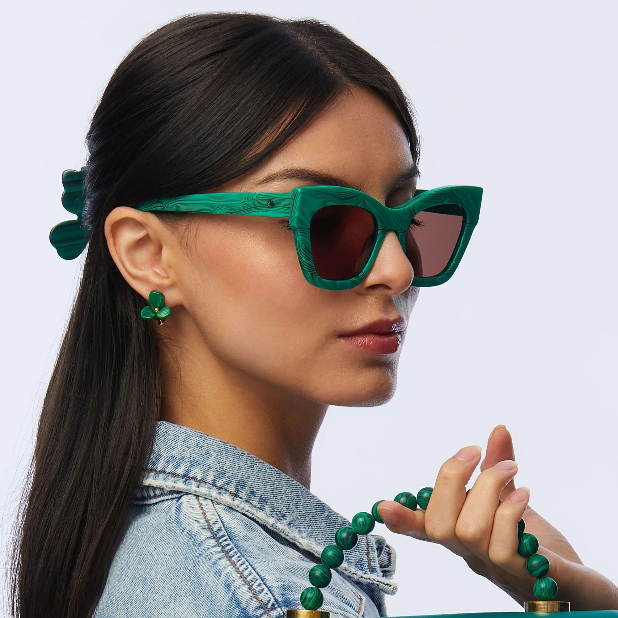 MALACHITE LIDO SUNGLASSES