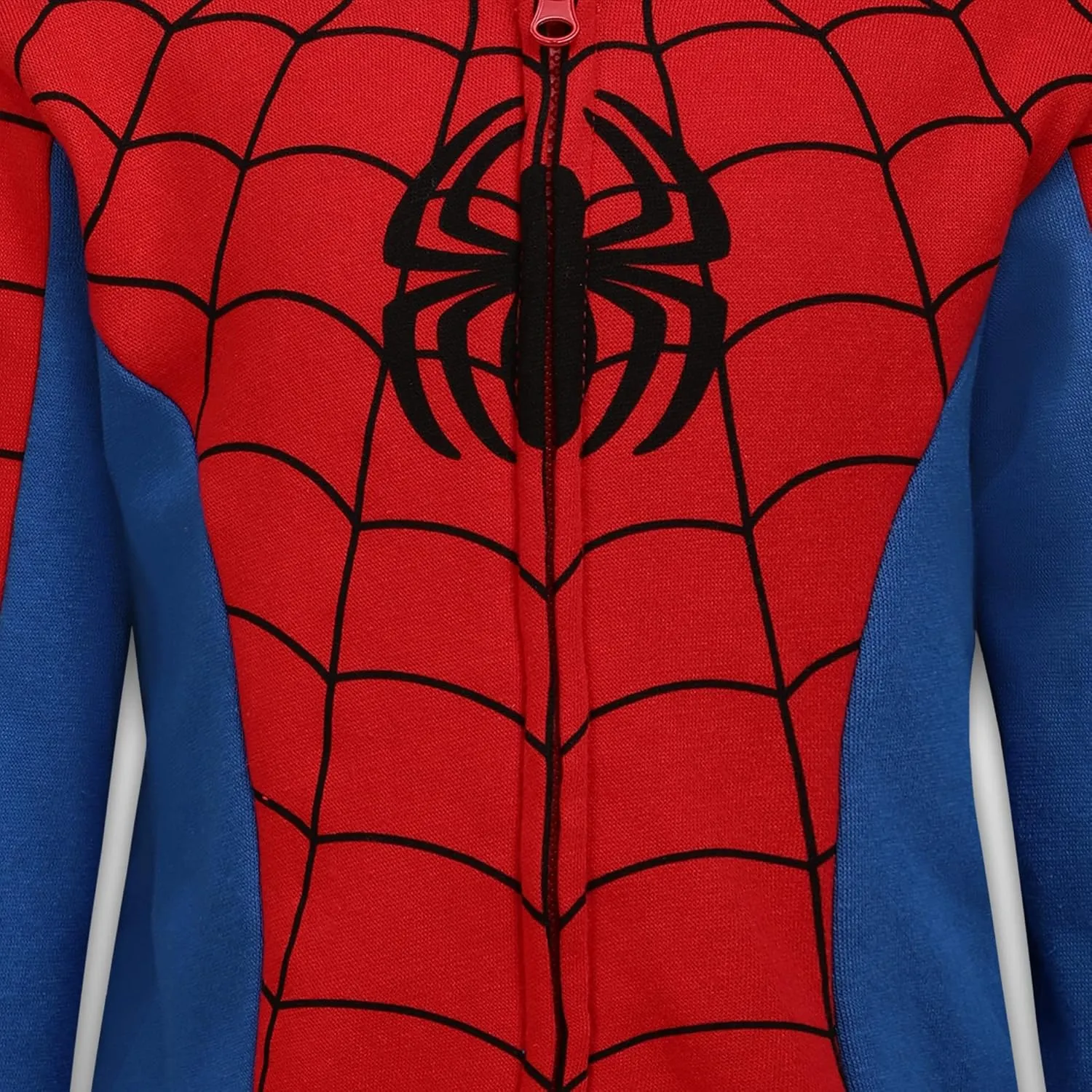 Marvel Avengers Captain America and Spider-Man Boys Zip-Up Hoodie for Toddlers and Big Kids