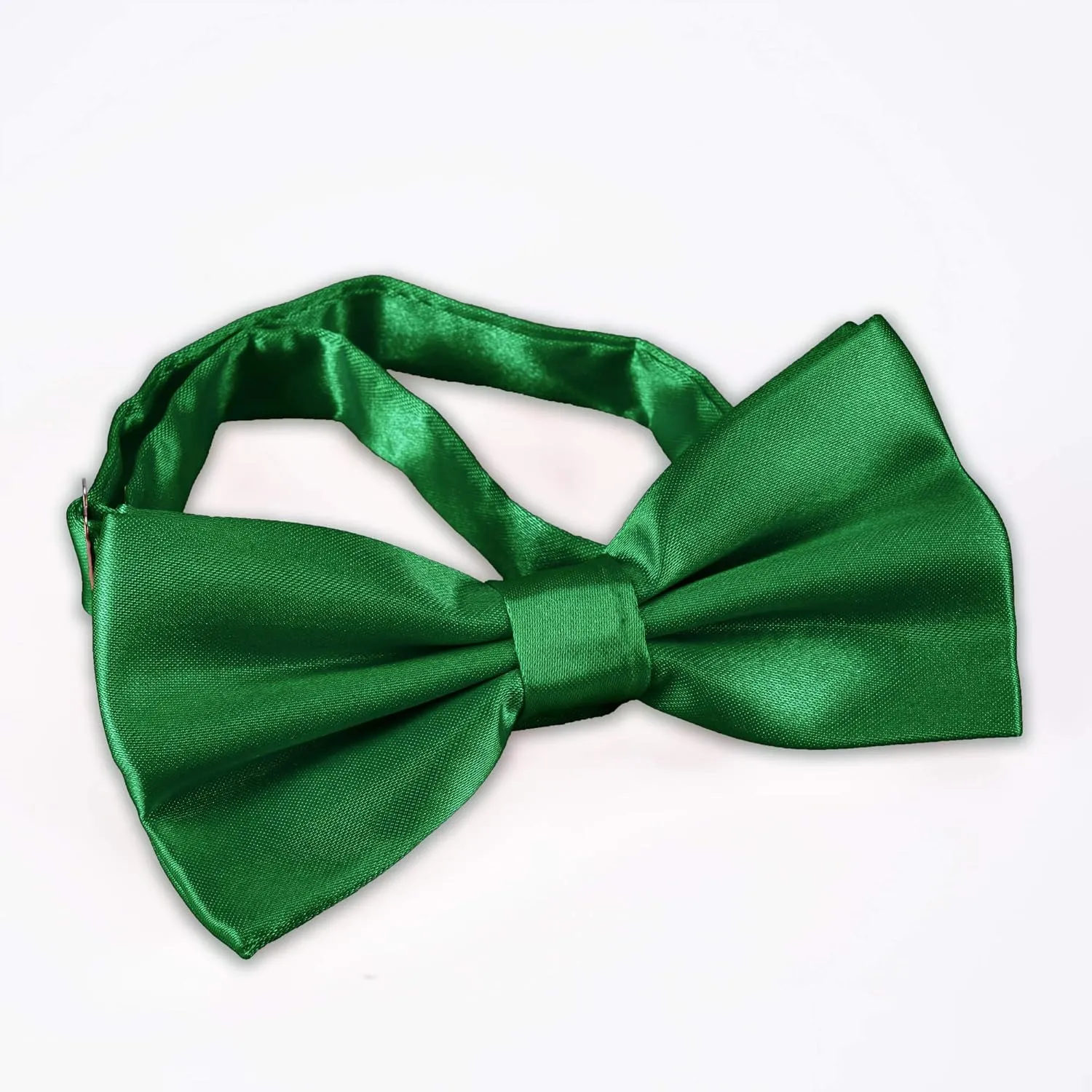 Men's Bowties Formal Satin Solid - 6/12 Pack Bow Ties Pre-tied Adjustable Ties for Men Many Colors Option in bulk
