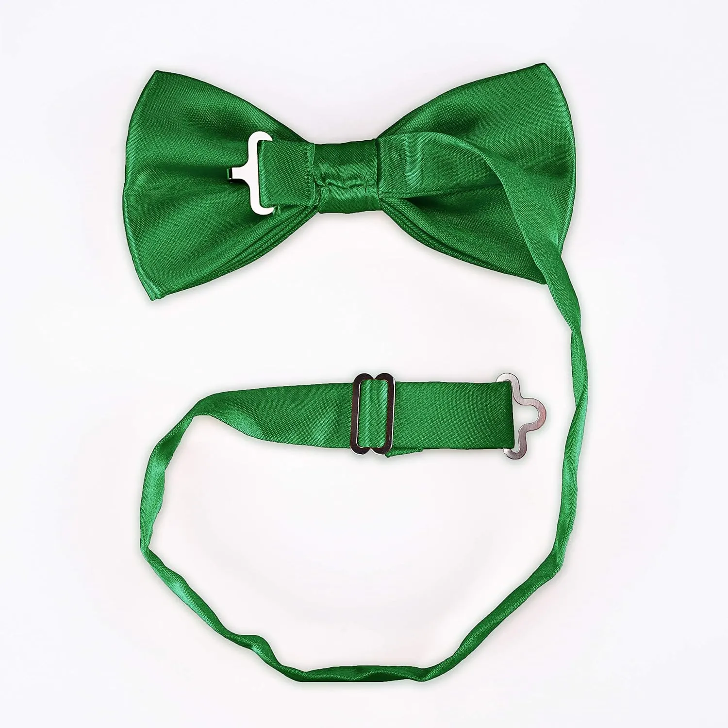 Men's Bowties Formal Satin Solid - 6/12 Pack Bow Ties Pre-tied Adjustable Ties for Men Many Colors Option in bulk