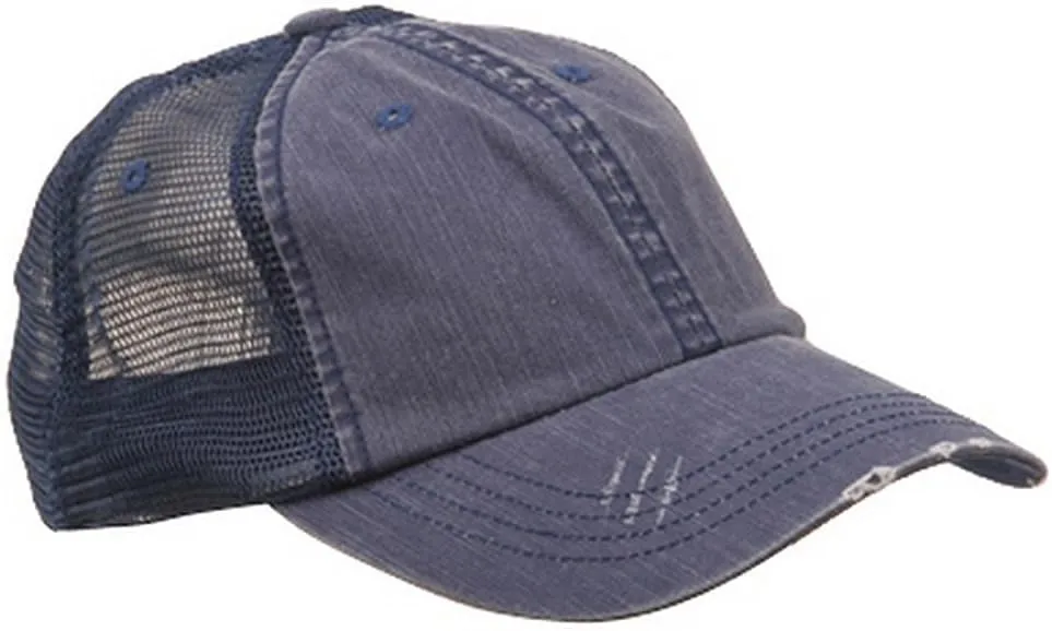 MG Low Profile Special Cotton Mesh Cap-Khaki W40S62B