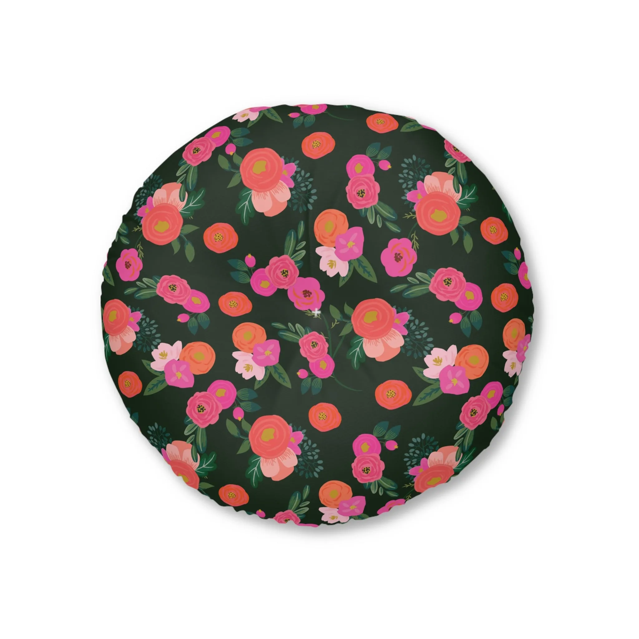 Miss Kit Floral Tufted BDSM Kneeling Cushion