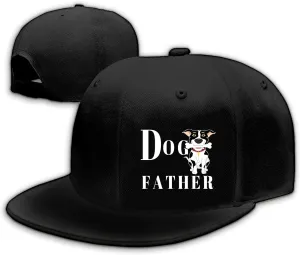 Motorcycle Skull Hat Flat Bill Hats for Men Snap Backpack Mens Hats Snapback Baseball Cap for Teens Boys