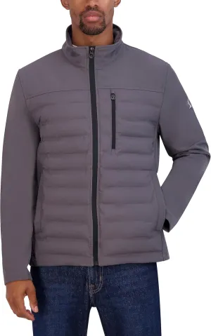 Nautica Men's Tech Shell Hybrid Jacket
