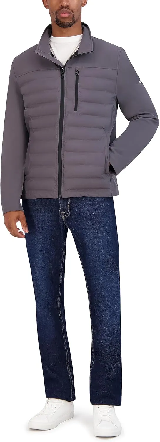 Nautica Men's Tech Shell Hybrid Jacket