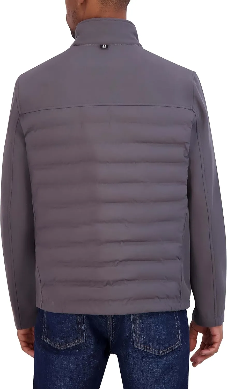 Nautica Men's Tech Shell Hybrid Jacket