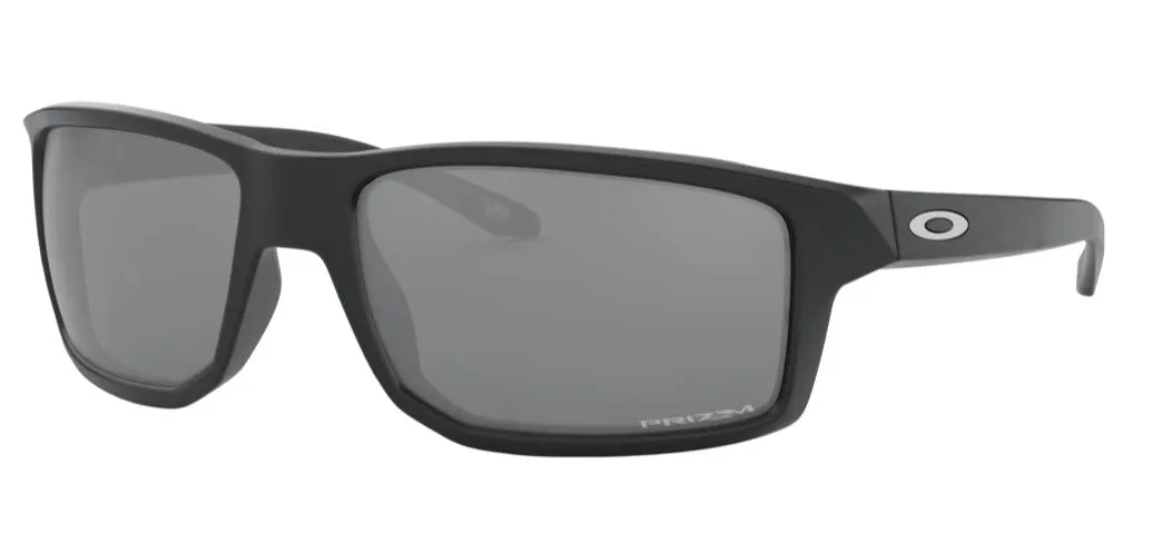 Oakley Mens Gibston Matte Black Frame - Prizm Black Lens - Non Polarized Sunglasses