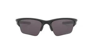 Oakley Mens Half Jacket 2.0 XL Matte Black Frame - Prizm Gray Lens - Polarized Sunglasses