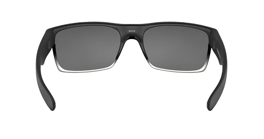 Oakley Twoface Matte Black Frame - Chrome Iridium Lens - Polarized Sunglasses