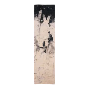 Painted Runner Ivory/Black