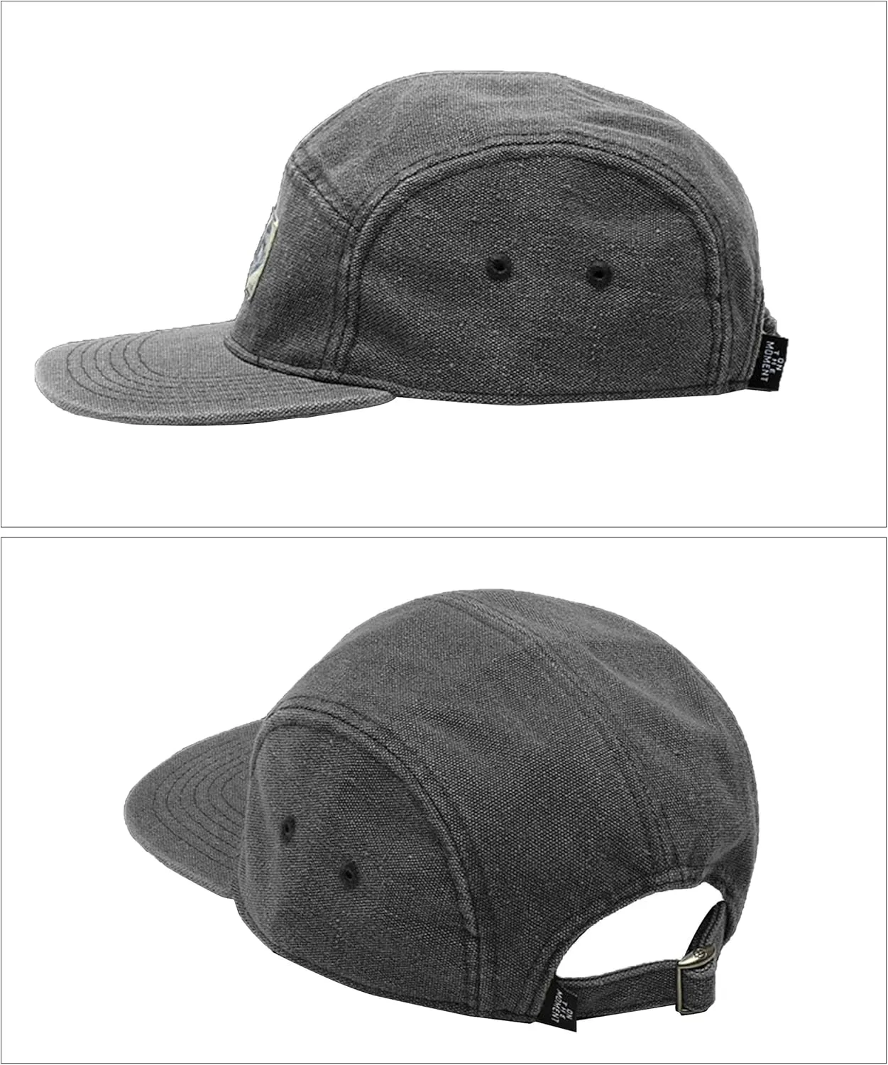 Panegy Denim 5 Panel Hat for Men Women Flat Brim Adjustable Lightweight Camp Cap Baseball Cap Skateboard