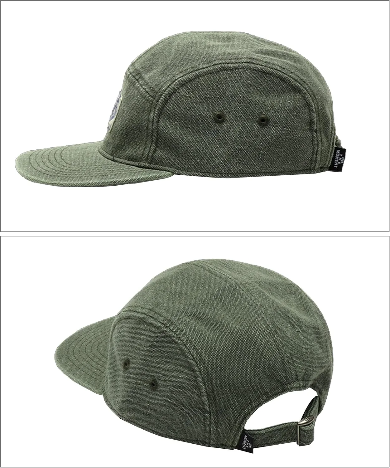 Panegy Denim 5 Panel Hat for Men Women Flat Brim Adjustable Lightweight Camp Cap Baseball Cap Skateboard