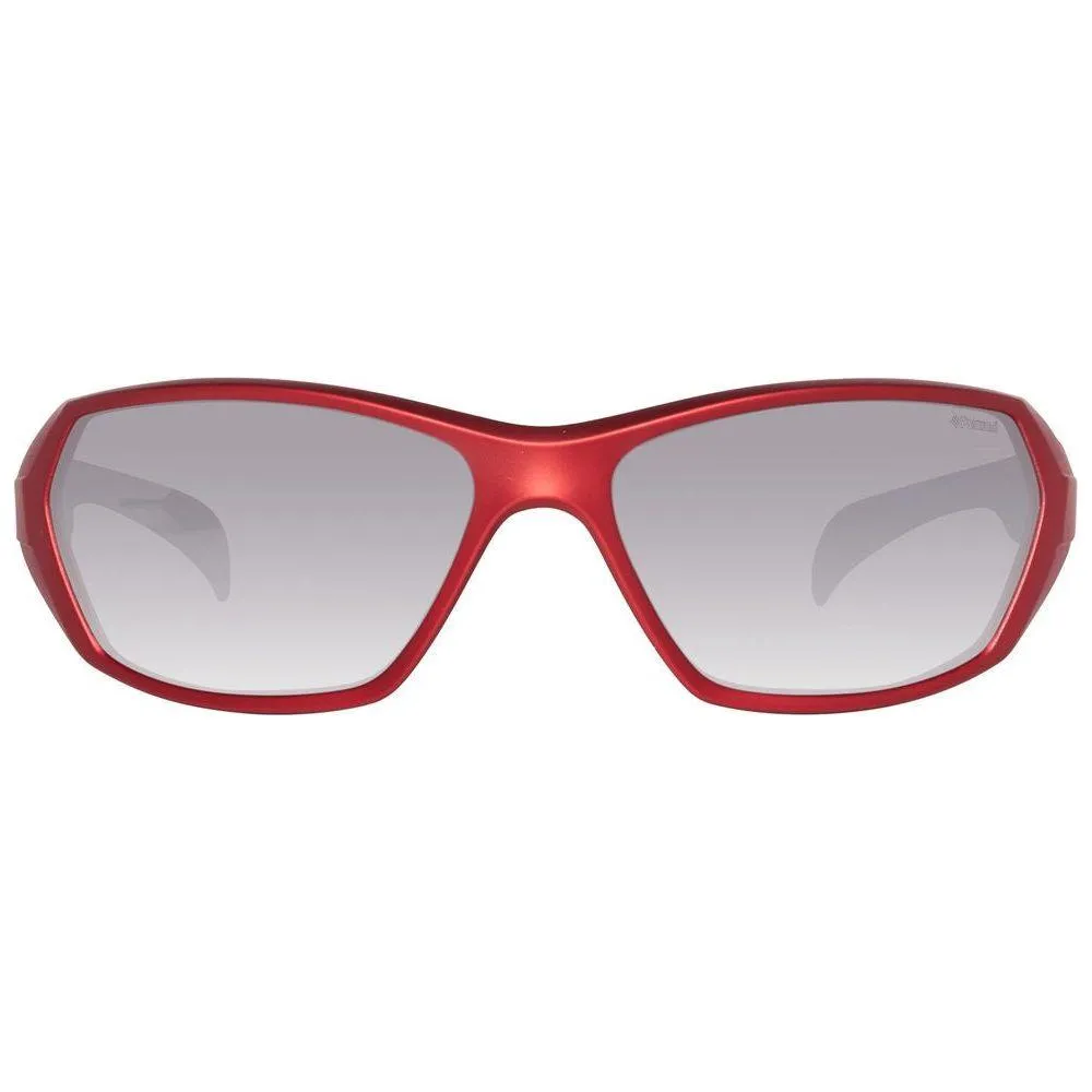 Polaroid Red Acetate Sunglasses