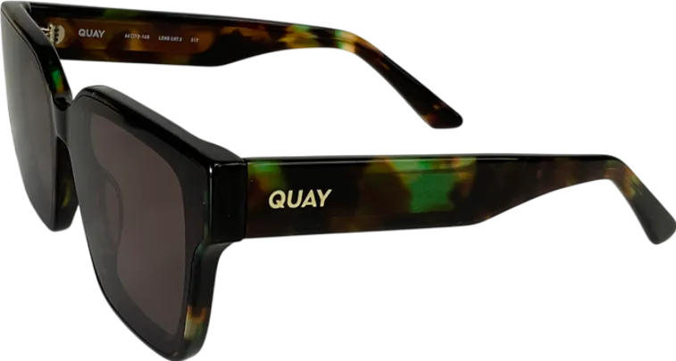 QUAY Brown Fast Lane  Sunglasses One Size