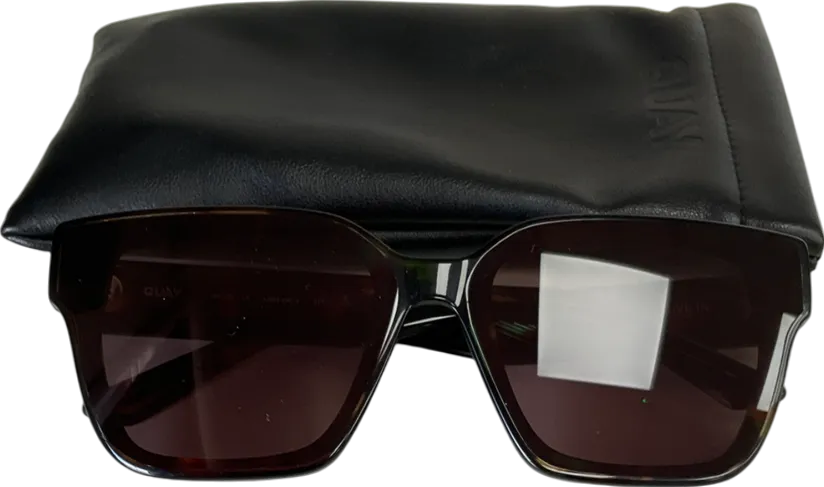 QUAY Brown Fast Lane  Sunglasses One Size