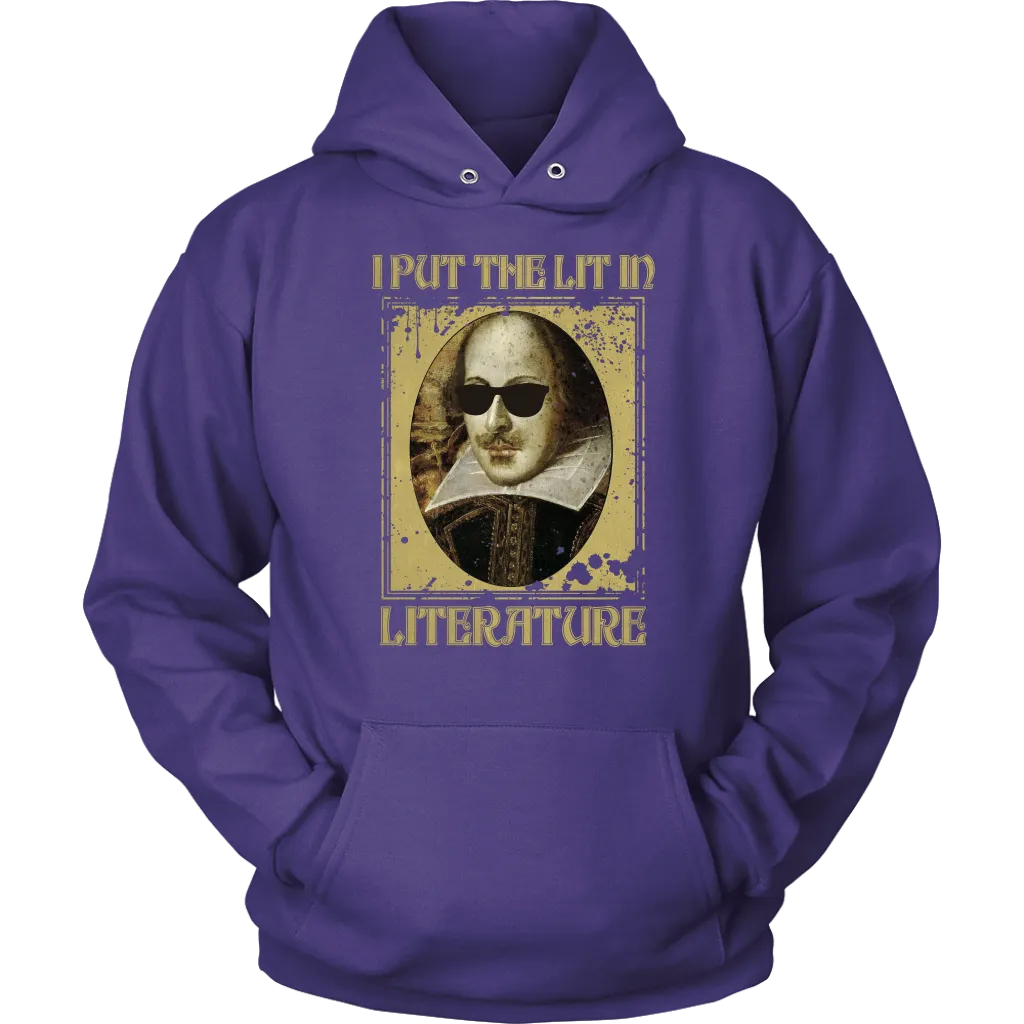 "I Put The Lit In Literature" Hoodie
