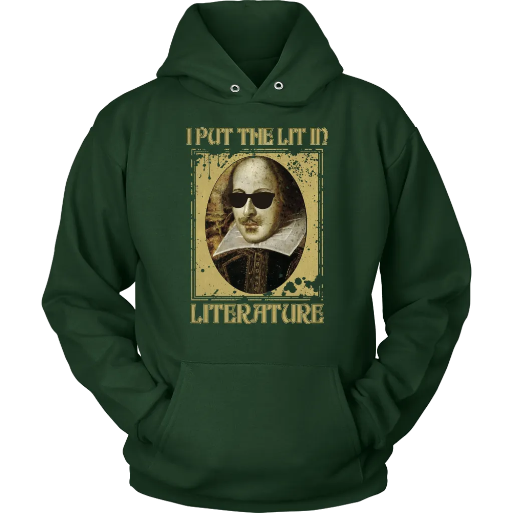 "I Put The Lit In Literature" Hoodie