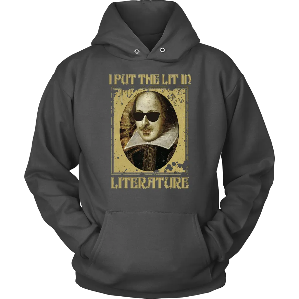 "I Put The Lit In Literature" Hoodie