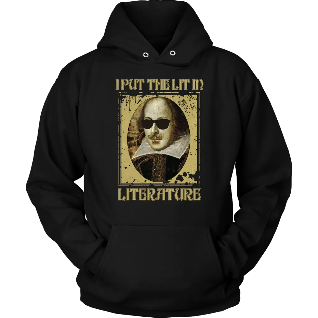 "I Put The Lit In Literature" Hoodie