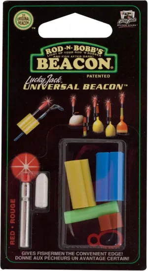 Rod-N-Bobb's Lucky Jack Universal Beacon, Red