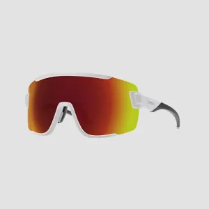 Smith WILDCAT Sunglasses (White/ChromaPop Red Mirror)