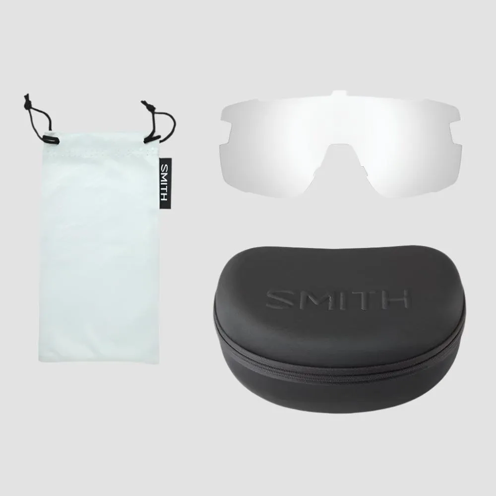 Smith WILDCAT Sunglasses (White/ChromaPop Red Mirror)