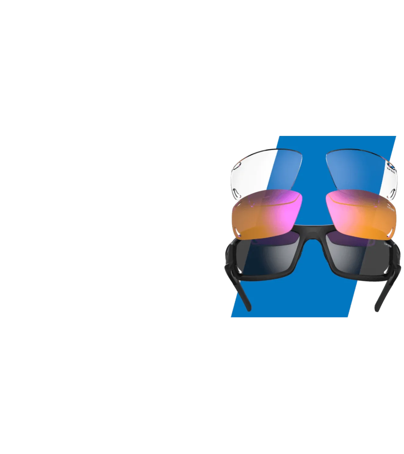 Tifosi Dolomite 2.0 sport sunglasses (Smoke/Matte black)