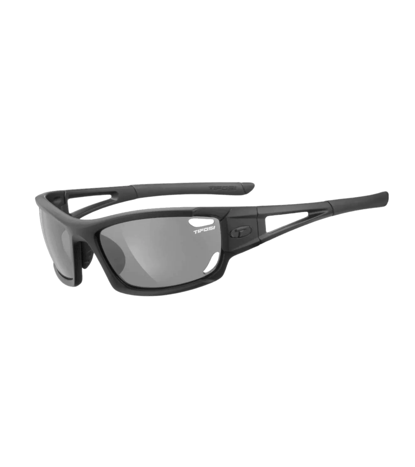 Tifosi Dolomite 2.0 sport sunglasses (Smoke/Matte black)