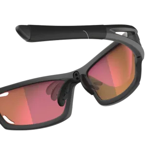 Tifosi Dolomite 2.0 sport sunglasses (Smoke/Matte black)