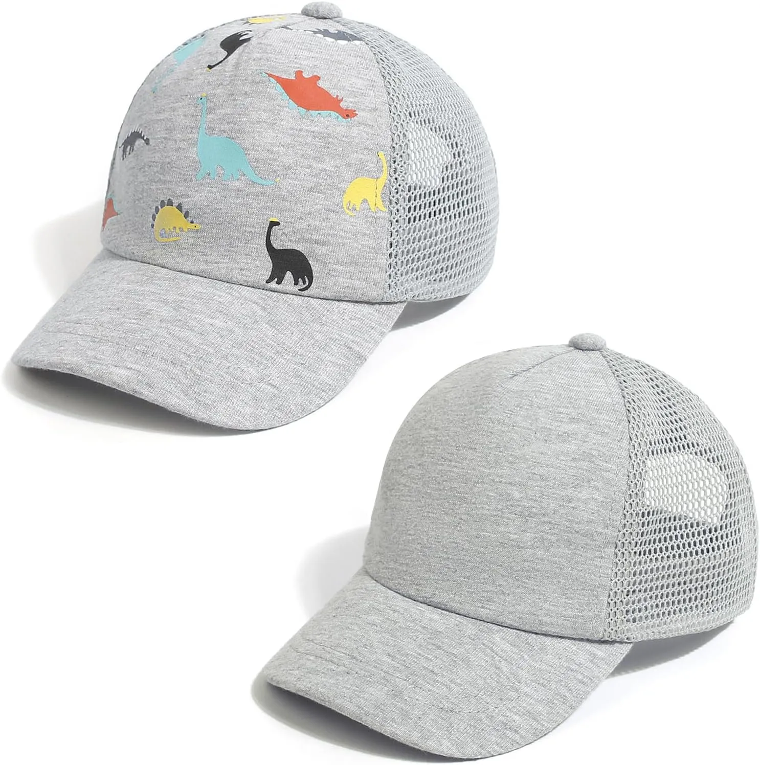 Toddler Baseball hat Baby Cap Sun hat Printed Dinosaur Motif Kids Boys Girls Age 0-8T